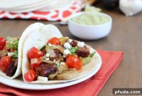 Vibrant Roasted Vegetable and Black Bean Tacos with Avocado Crema