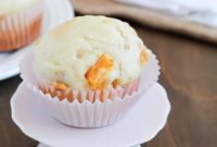 Sunshine Peach Muffins