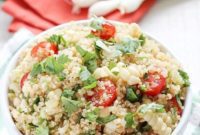 Vibrant Quinoa Salad with Grilled Corn and Tomatoes