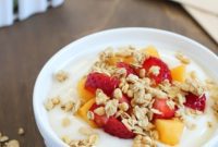 Quick and Healthy Fruit, Yogurt, and Granola Parfait