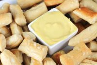 Golden Pretzel Bites with Zesty Honey Mustard
