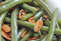 Crisp Lemony Green Beans with Toasted Almonds