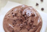 Silky Chocolate Tofu Mousse