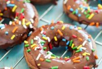 Chocoholic Baked Cake Donuts