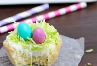 Easter Nest Sugar Cookie Treats