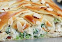 Savory Chicken Broccoli Braid