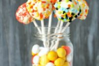 Wicked Diet Orange Soda Halloween Cake Pops