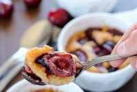 Perfect Individual Cherry Cobblers