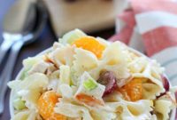 Island-Inspired Chicken & Farfalle Pasta Salad
