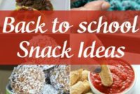 School Snack Hacks