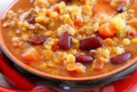 Hearty Sausage and Lentil Chili