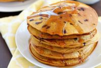 Plant-Powered Wholesome Pumpkin Chocolate Chip Pancakes