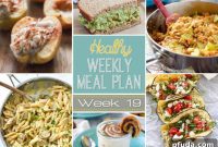 Healthy Weekly Meal Plan