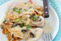 Golden Chicken Ham & Swiss Bake