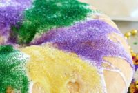 Mardi Gras Royal Celebration Cake