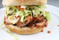 Speedy BBQ Pork Sandwiches with Signature Sauce and Zesty Slaw