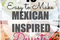 10 Simple Mexican Sweet Treats