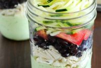 Southwest Zoodle Jar Magic: Avocado Cream Dressing & Your Chance to Win!