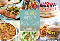 Weekly Healthy Meal Plan for Week 37
