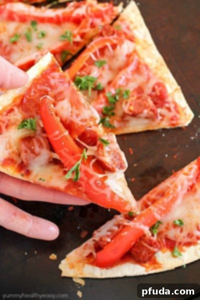 Quick and easy Copycat Olive Garden Pepperoni & Sausage Flatbread Pizza for a delicious homemade dinner.