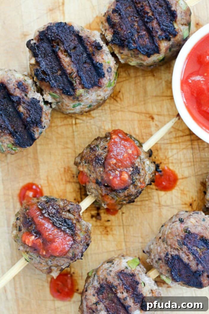 Italian Meatball Skewers 3 Skewered Italian Meatballs served with Classico Italian Sausage Pasta Sauce.