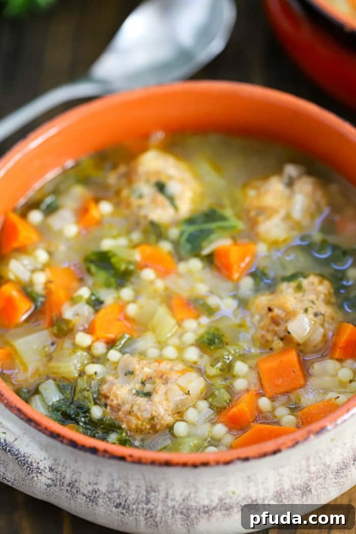 The Ultimate Italian Wedding Soup 4 Looking for a yummy soup recipe that's easy to make? this Italian Wedding Soup Recipe is the one you need! So delicious and anyone can make it!