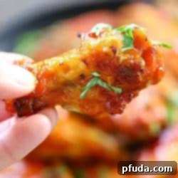 You absolutely need this Air Fryer Chicken Wings Recipe for your next gathering! They're super easy to prepare with just three ingredients and are incredibly delicious and crowd-pleasing.
