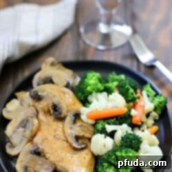 Easy Low Carb Chicken Marsala, a quick and delicious 30-minute dinner.