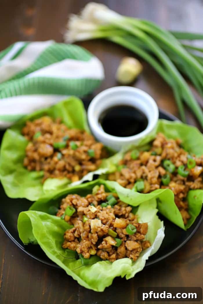 This Chicken Lettuce Wraps Recipe is easy to make and has incredible flavor!