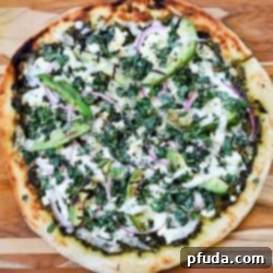 Creamy Avocado Pesto Pizza 2 img 14516 11