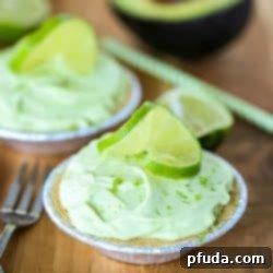 Creamy Avocado Frozen Mini Key Lime Pies 3 img 14562 5