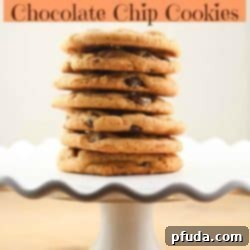 Peanut Butter Chocolate Chip Cookies 2 A delightful batch of homemade Peanut Butter & Chocolate Chip Cookies