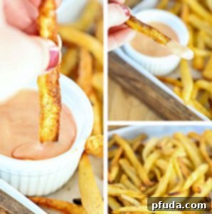 Crispy Air Fryer Fries Win an Air Fryer 2 Air Fryer French Fries Collage Image