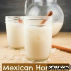 A delicious and easy recipe to make Mexican horchata at home! It’s a rice and cinnamon drink that’s just about the best-tasting creamy drink ever!