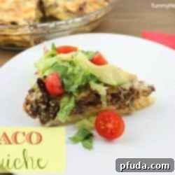 Effortless Mexican Quiche 2 Easy Taco Quiche