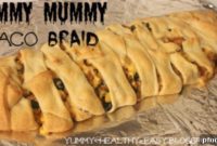 Fun Halloween Yummy Mummy Taco Braid