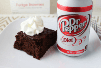 Guilt-Free Diet Dr Pepper Brownies