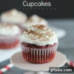 Secretly Healthy Red Velvet Beet Cupcakes 2 Red Velvet Cupcakes with a secret ingredient - BEETS! They are moist, decadent and a bit healthier, too!