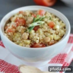 Energizing Quinoa Salad 2 Healthy Quinoa Salad with amazing homemade dressing. Perfect side dish to any meal!