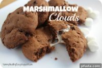Pillowy Marshmallow Cookies