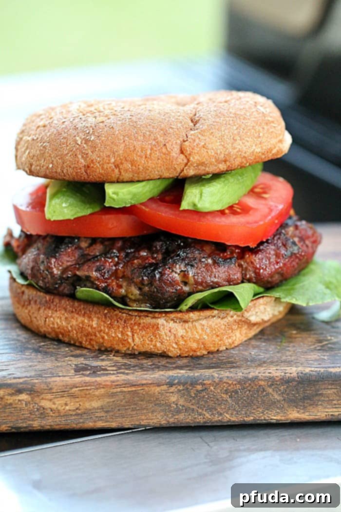 This is the best burger recipe! It's my go-to when I make burgers!
