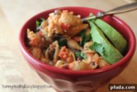 Satisfying Vegan Creamy Shells and Black Beans