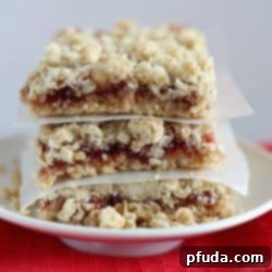 Wholesome Strawberry Oat Bars 2 Delicious Strawberry Oatmeal Bars