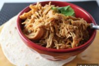 The Ultimate Cafe Rio Slow Cooker Shredded Chicken
