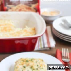 Easy Potato Casserole |perfect side dish for Easter brunch or any meal of the week! #shop #cbias