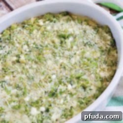 Hearty Broccoli Quinoa Bake 2 Broccoli Quinoa Casserole - easy and clean-eating creamy casserole loaded with healthy proteins and vegetables!