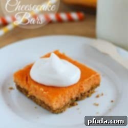 Sweet Potato Cheesecake Bars