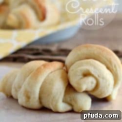 Make-Ahead Potato Crescent Rolls recipe image