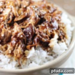 Crock Pot Teriyaki Chicken - easy slow cooker dinner that will quickly become a family favorite!