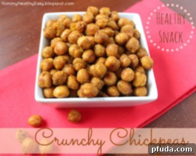 Healthy Snacking with Crunchy Chickpeas